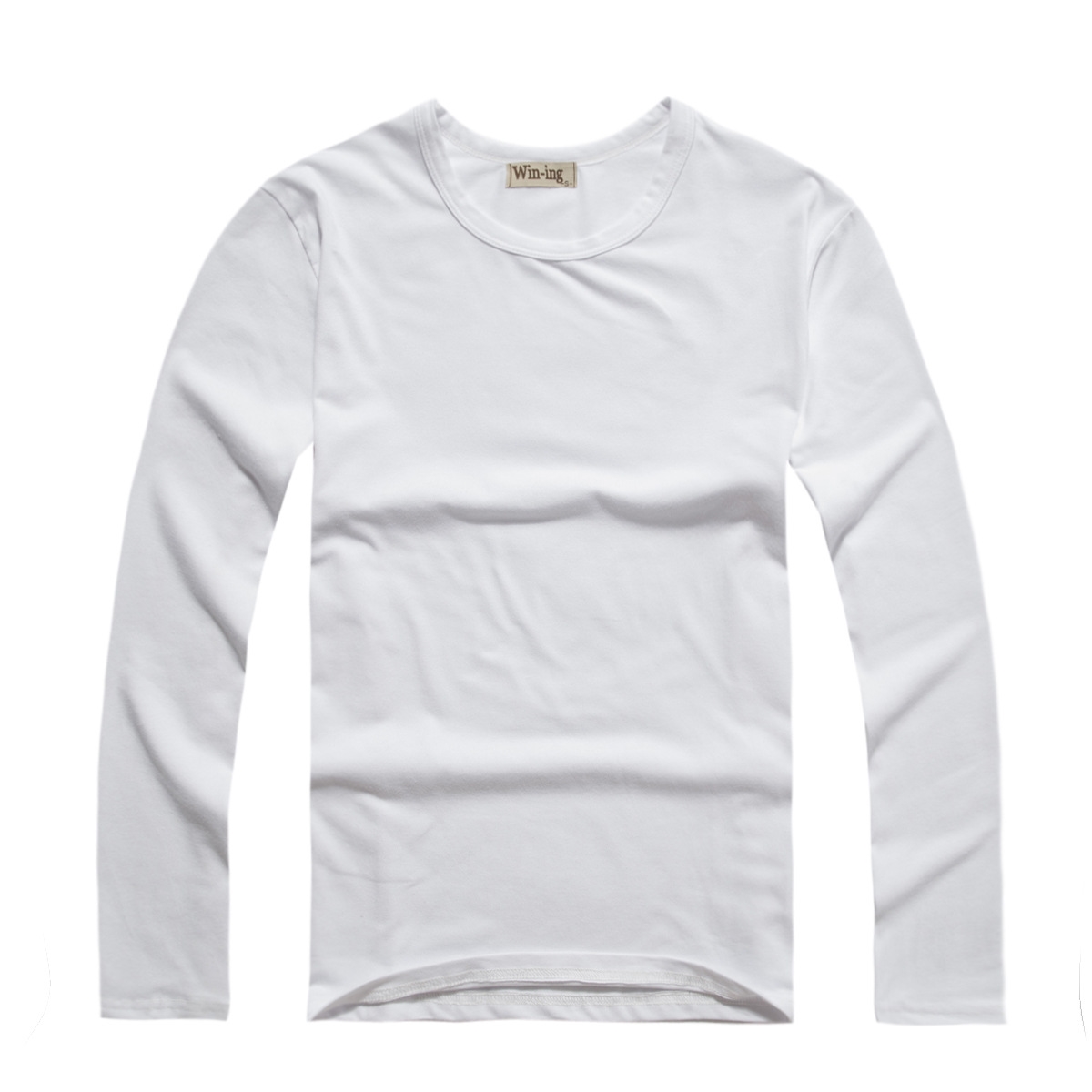廣告衫文化衫長(cháng)袖圓領(lǐng)空白T恤定做印logo班服廠(chǎng)服團體服定制批發(fā)(圖13)