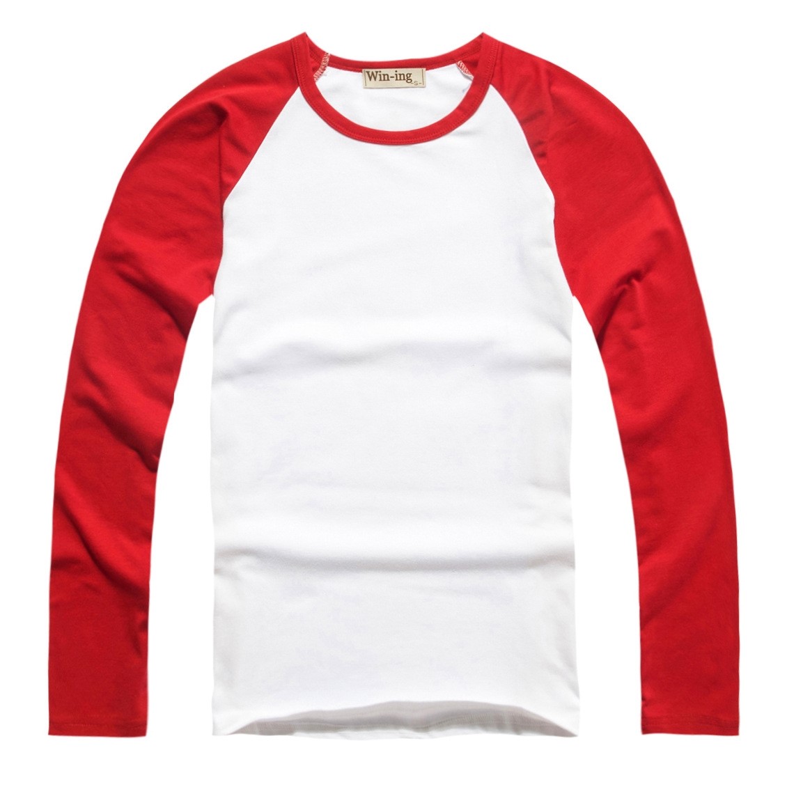 廣告衫文化衫長(cháng)袖圓領(lǐng)空白T恤定做印logo班服廠(chǎng)服團體服定制批發(fā)(圖3)